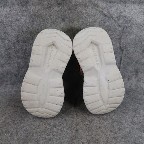 Skechers Shoes Kids 8 Athletic Magna Light Up Slip On Trainer Sneakers Toddler - Picture 10 of 12